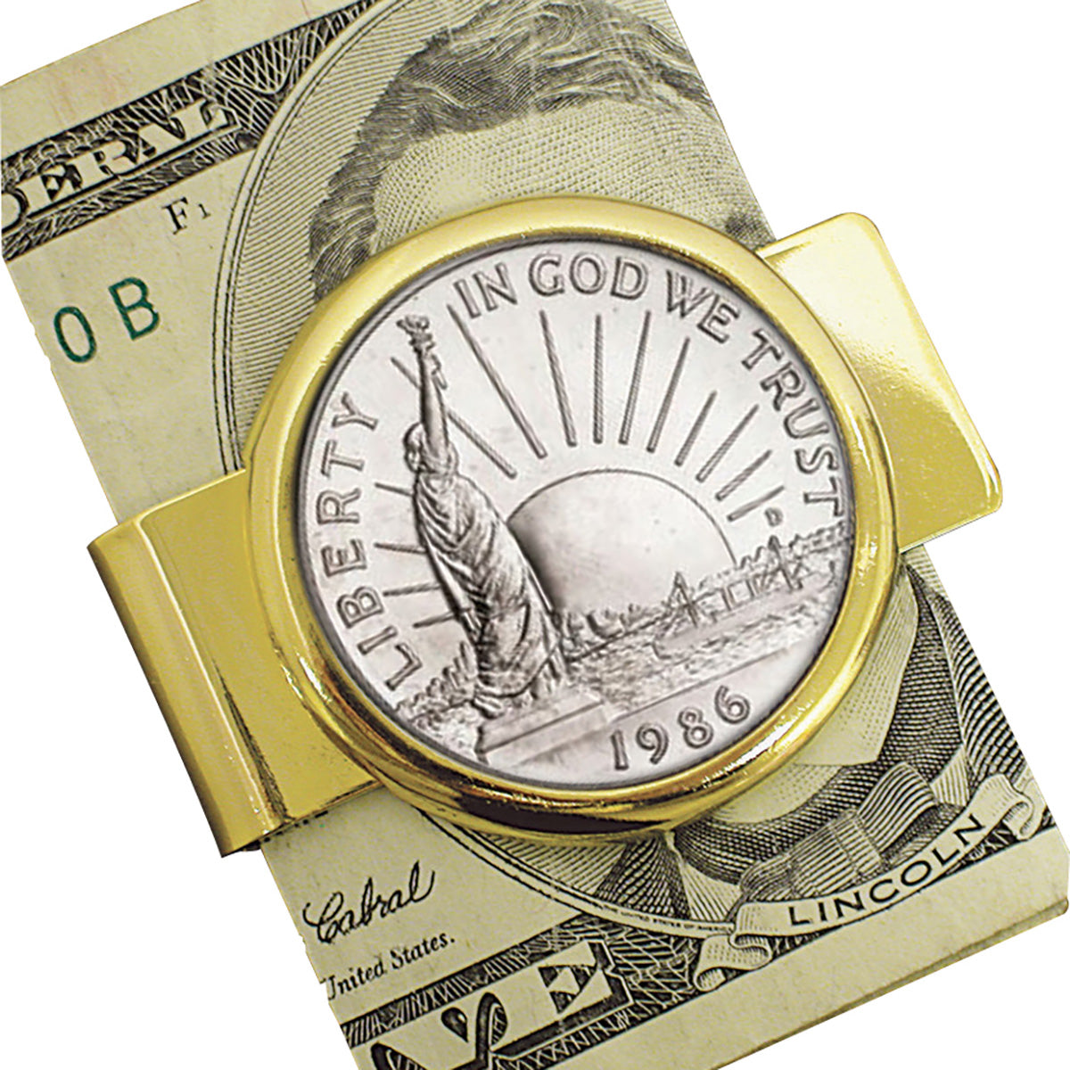 1986 Statue of Liberty Money Clip