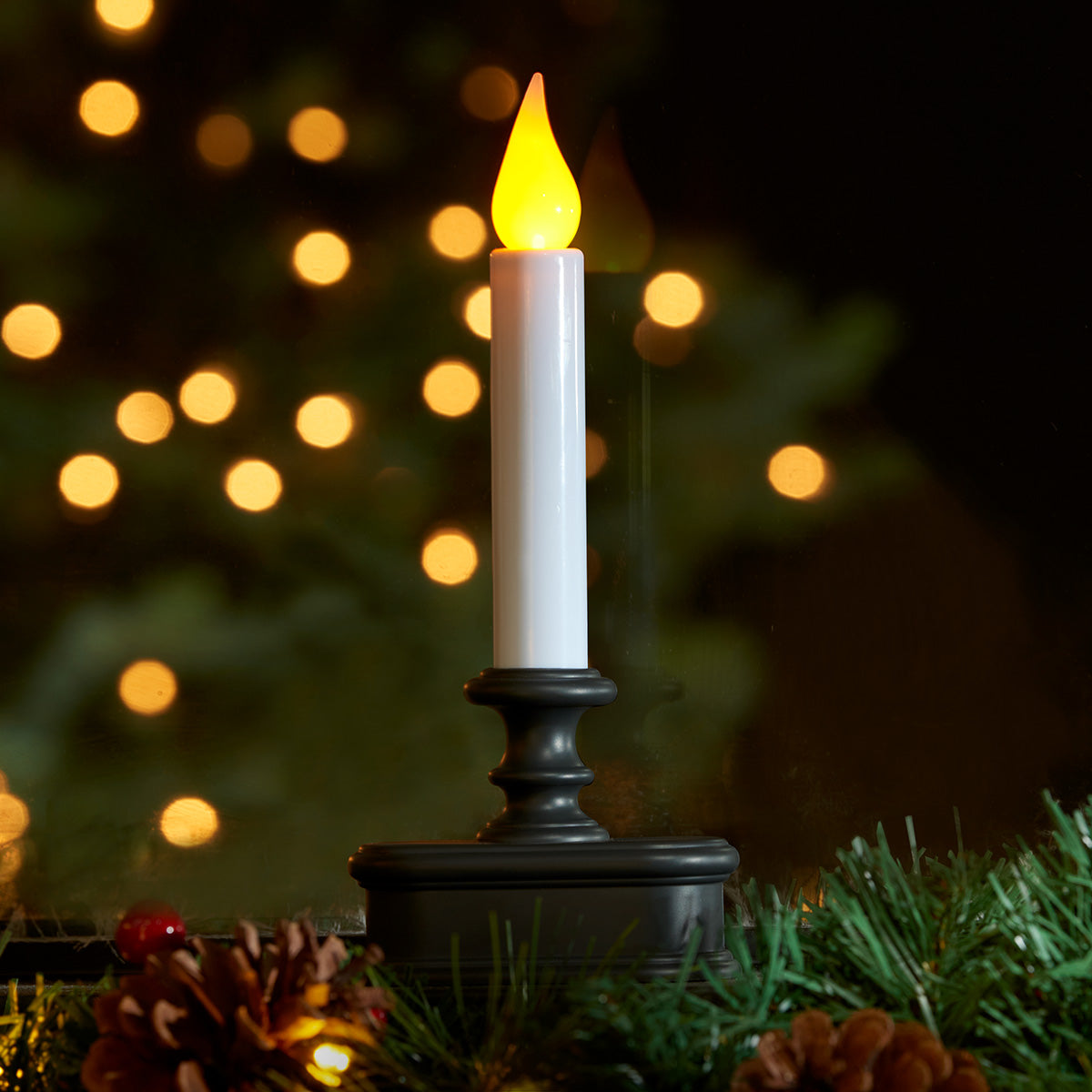 Wireless Sensor LED Window Candles (Set of 6) - image 3