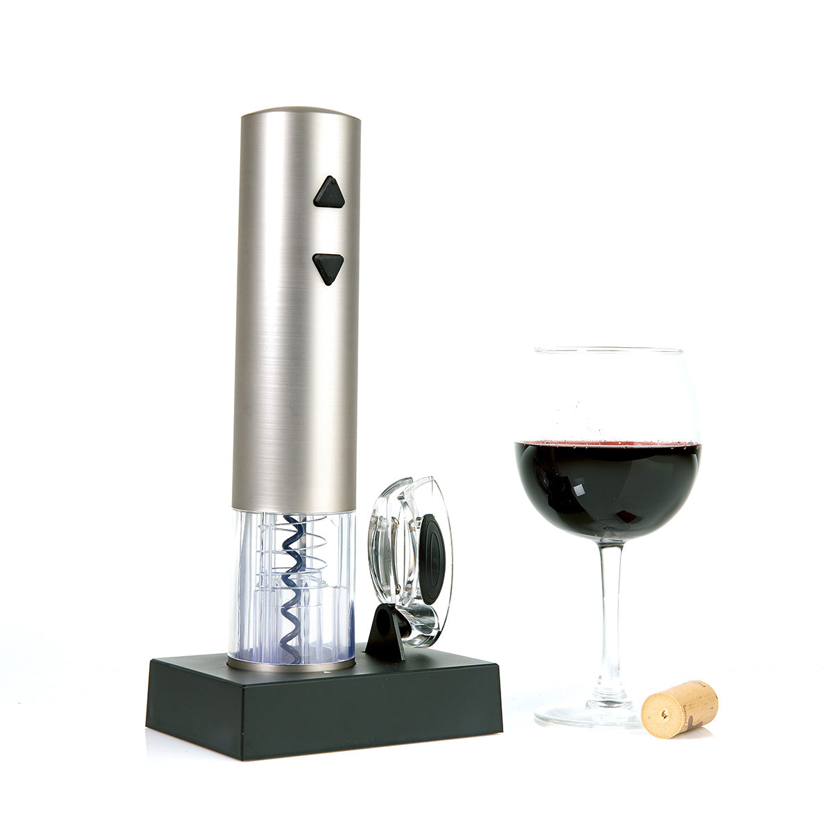 Rechargeable Wine Opener with Foil Cutter - image 3