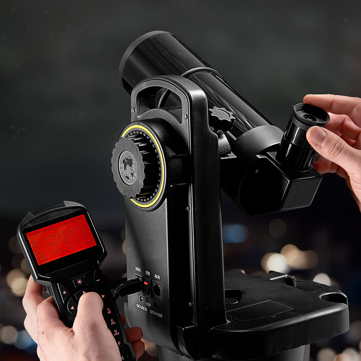 Intelligent Automatic Tracking Telescope