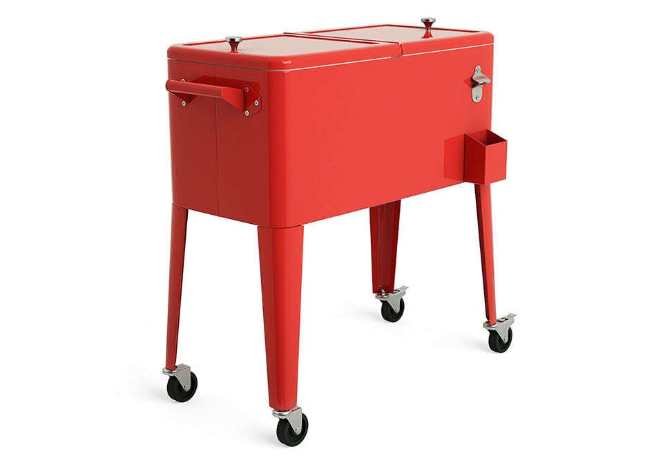 Retro Patio Cooler Cart - image 8