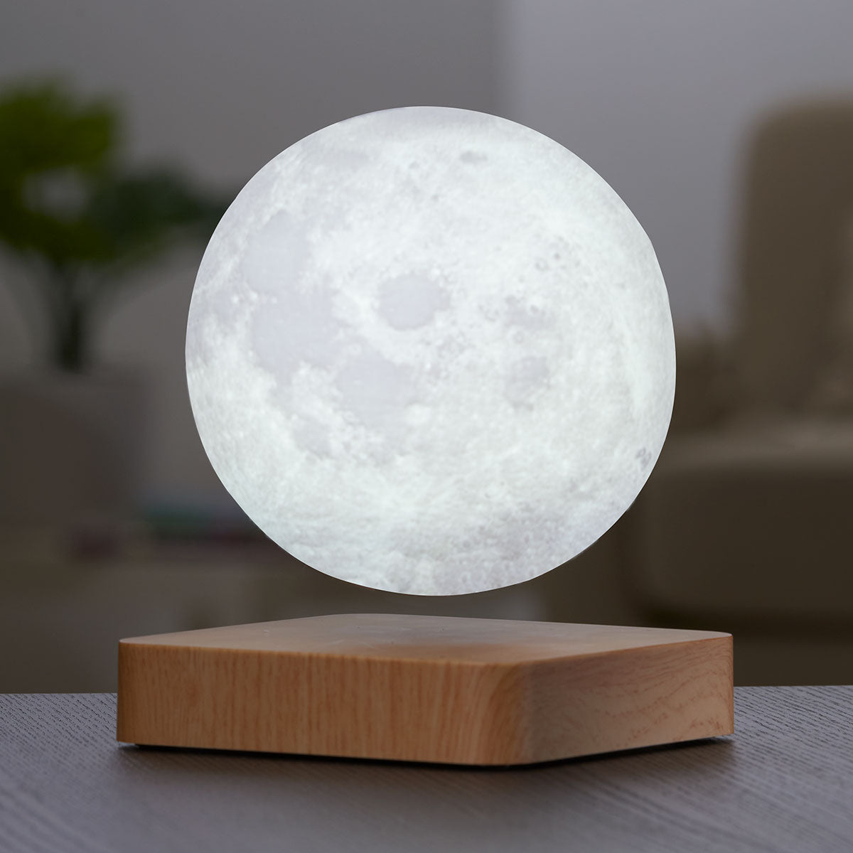 Levitating Moon Lamp by Sharper Image