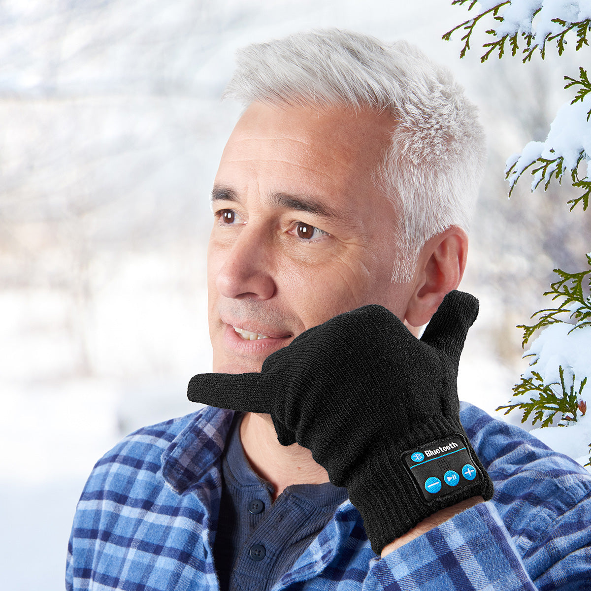 Phone Gloves with Bluetooth