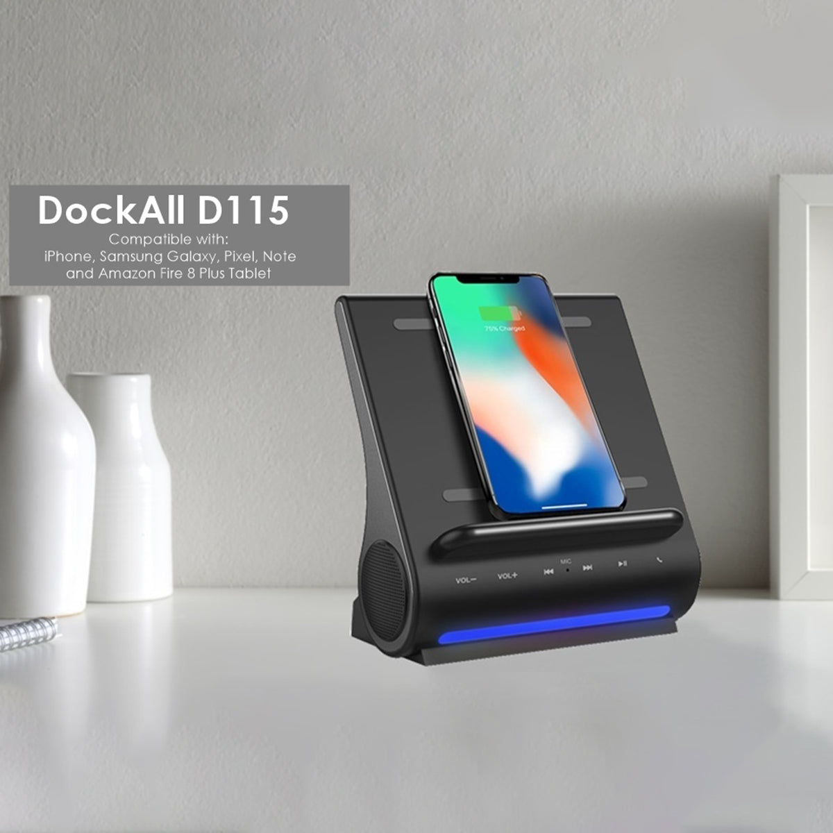Phone Charging Speaker Hub - image 4