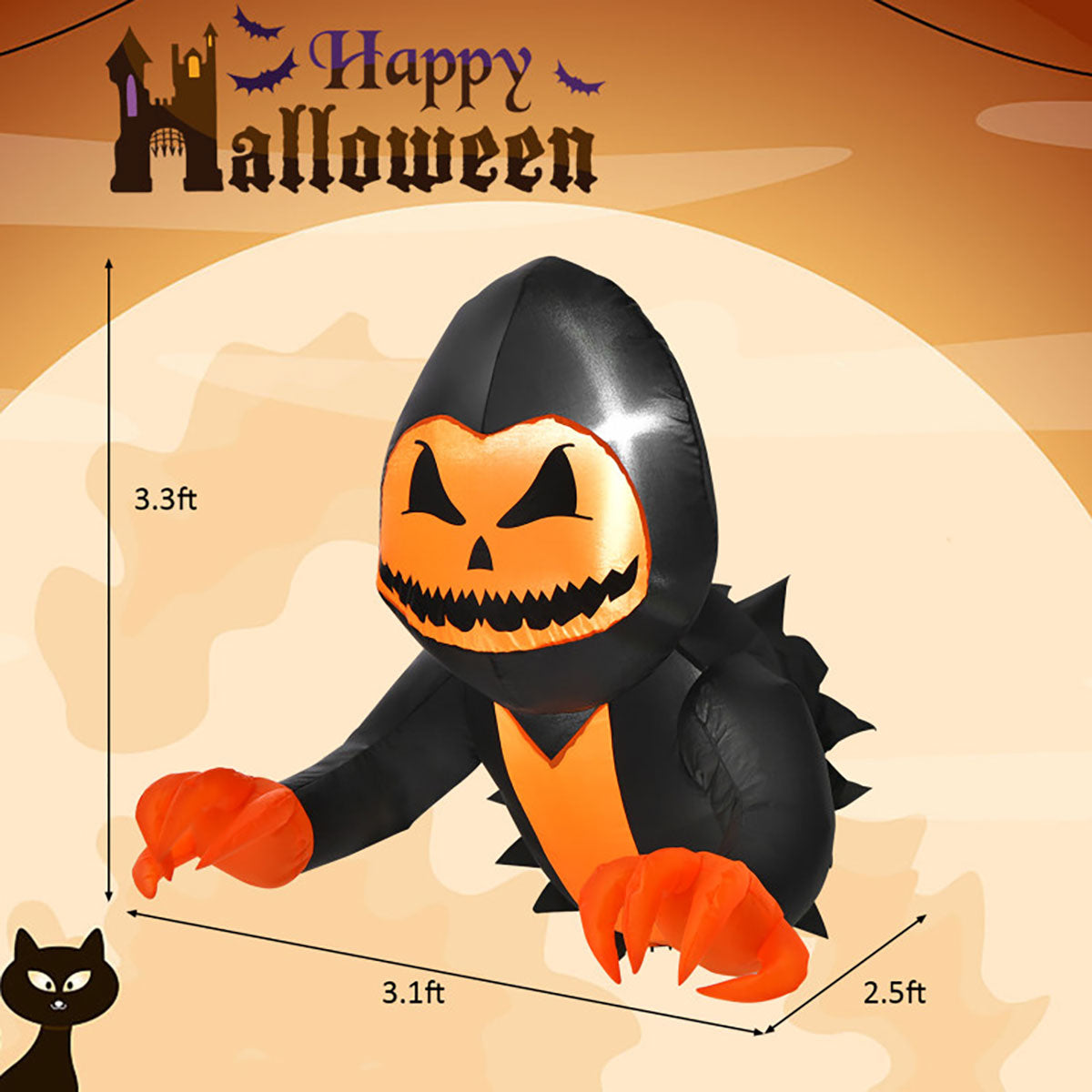 Flying Halloween Inflatable with Suction Cups - image 7