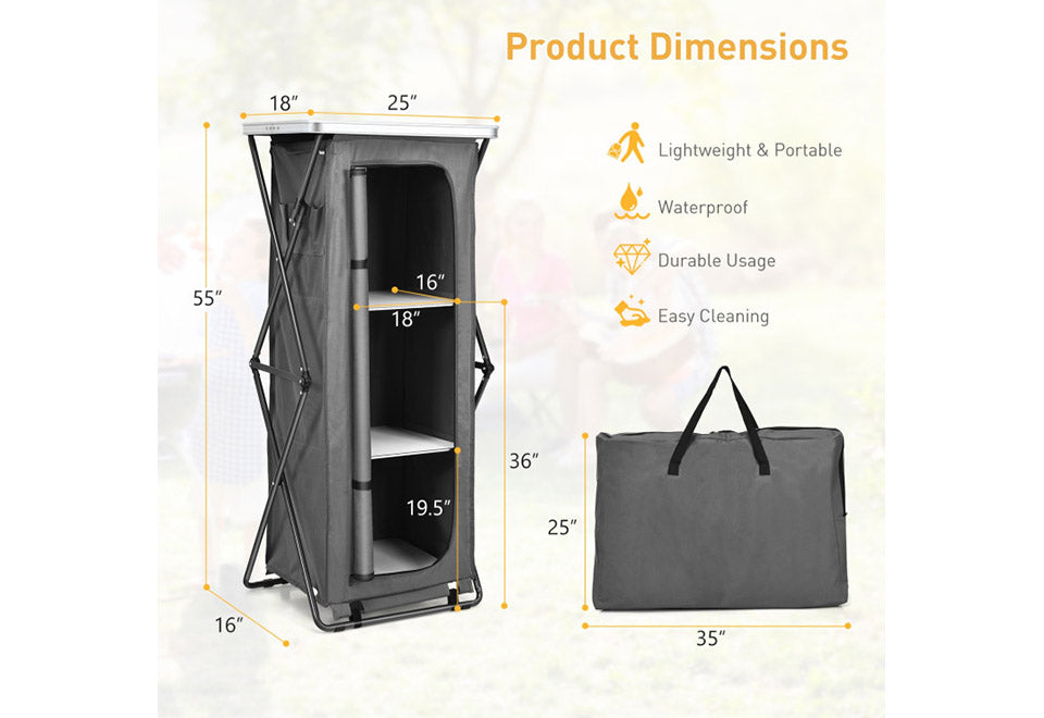 Folding Pop-Up Cupboard - image 12