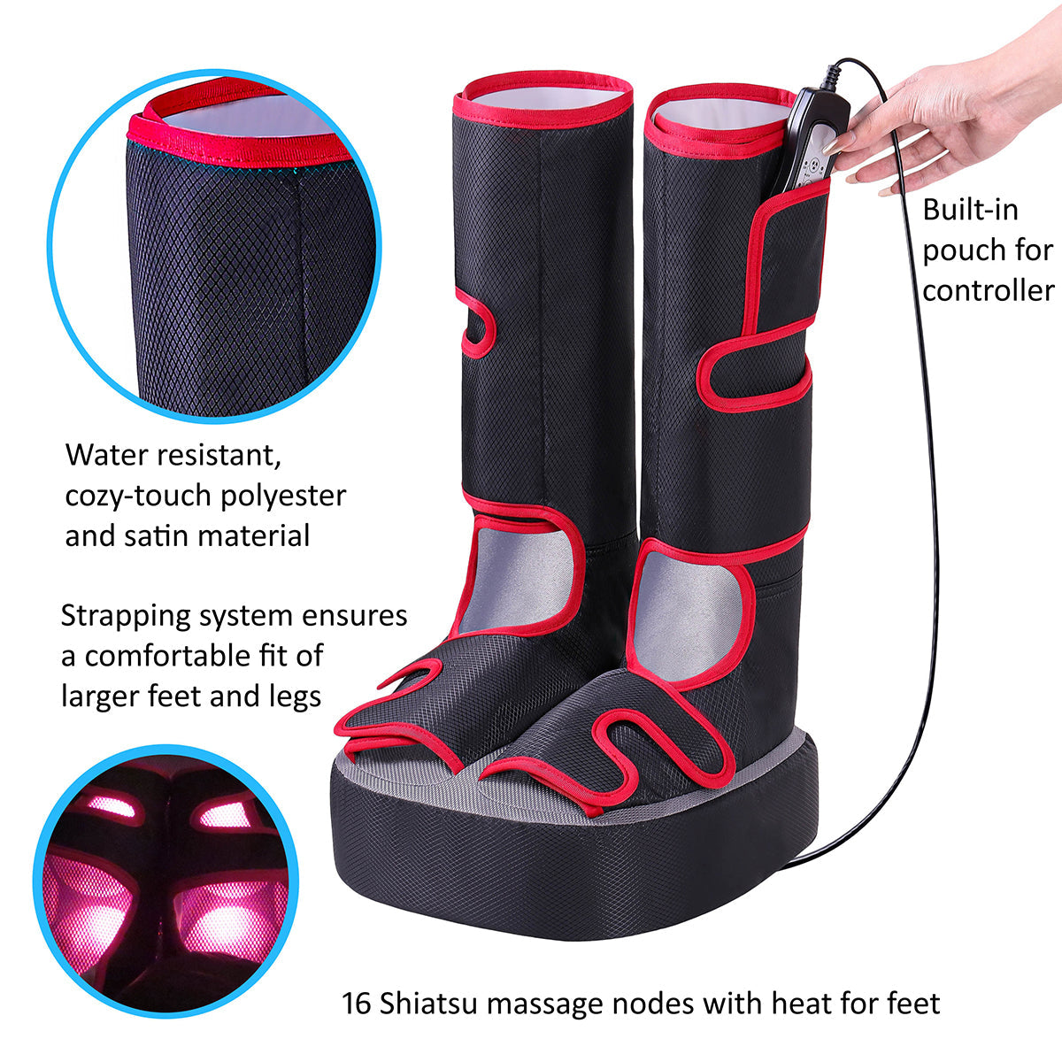 Foot and Calf Air Compression Massager - image 4