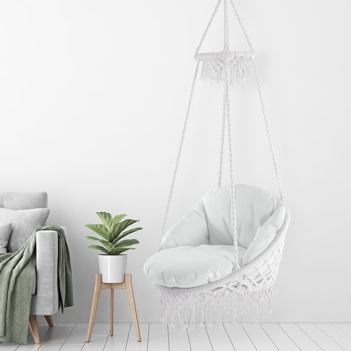 Macrame Hanging Chair - image 7