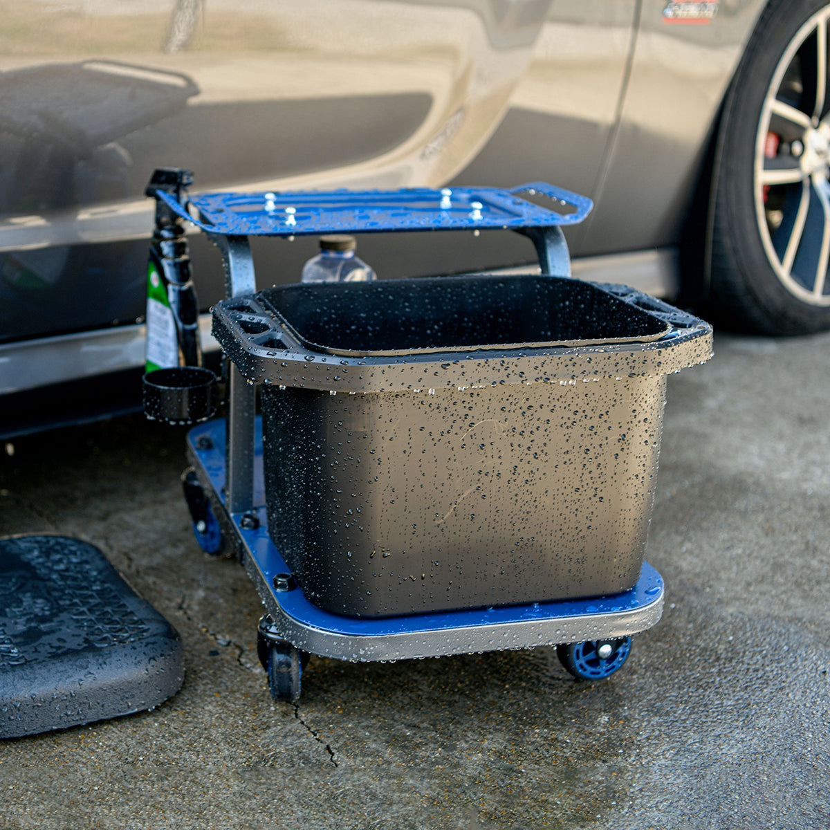 Rolling Car Wash Stool