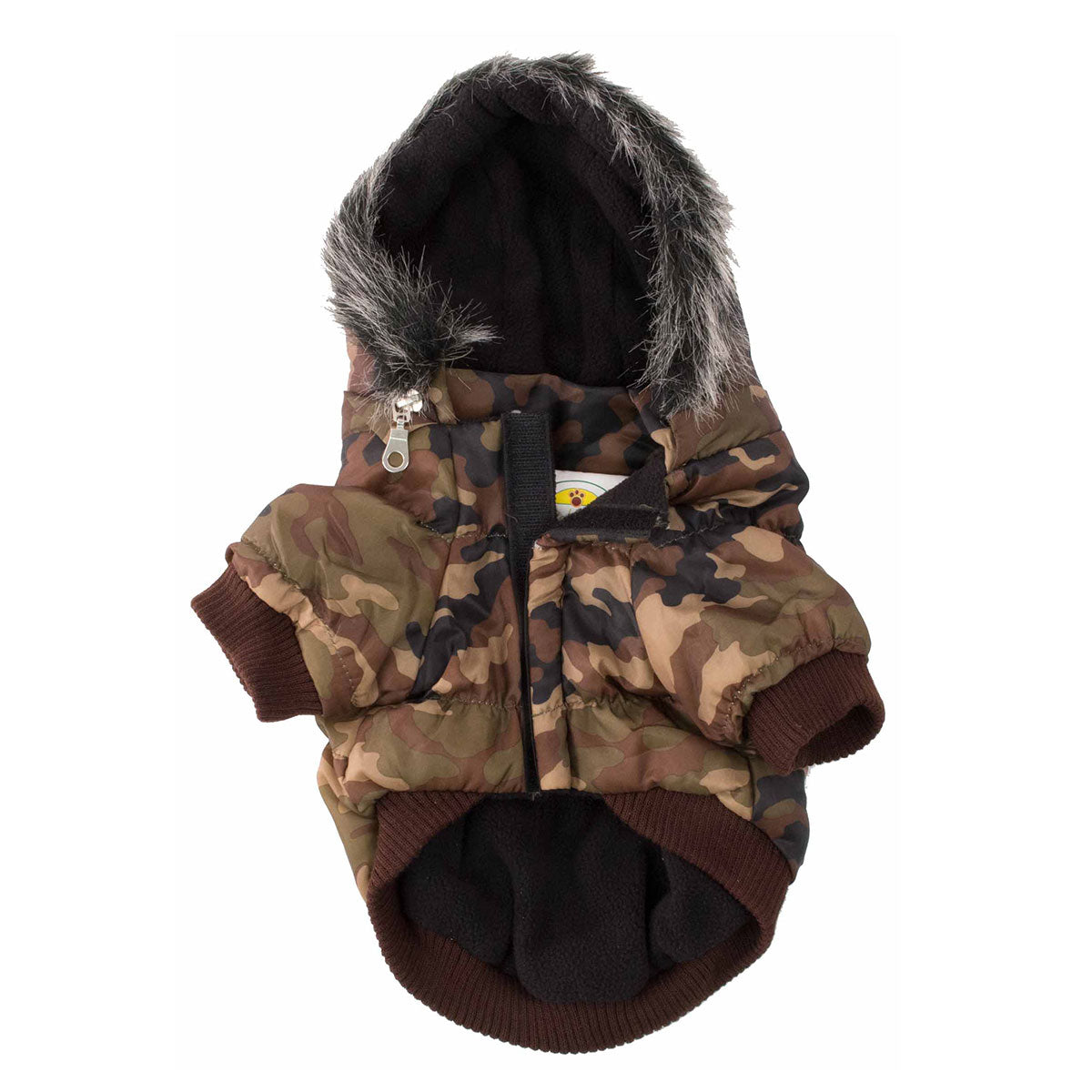 Insulated Dog Coat Parka with Removable Hood - image 9