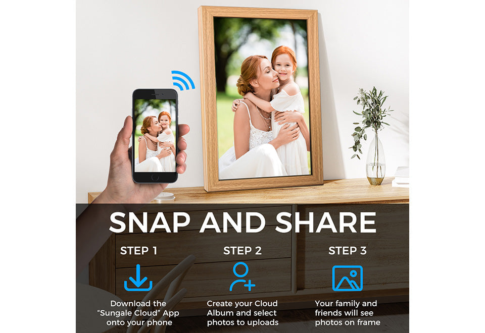 21.5'' Digital Smart Photo Frame - image 3