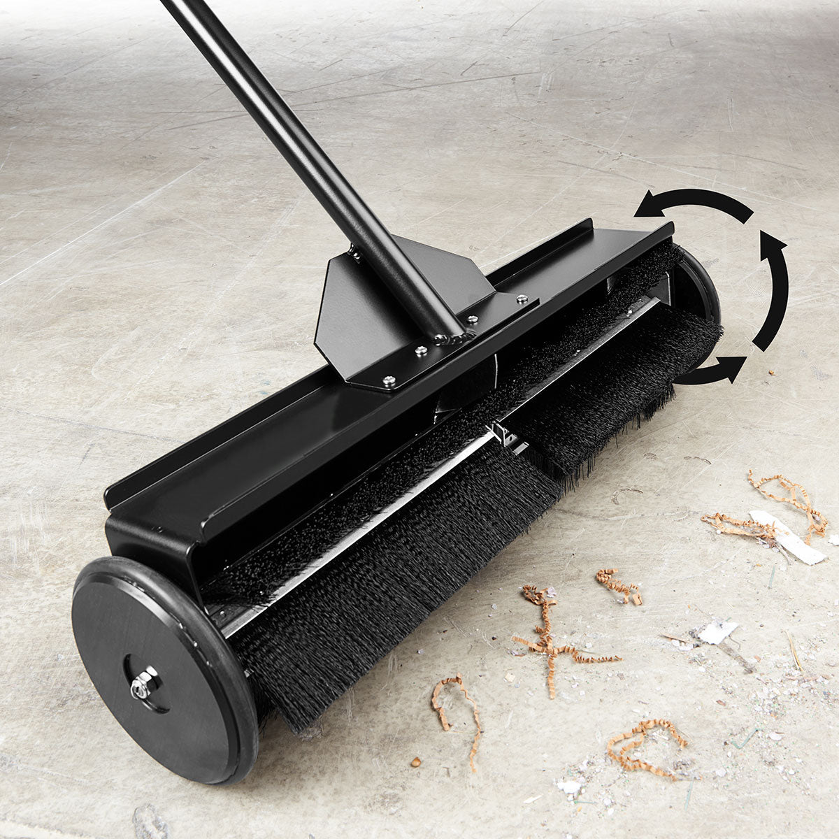 ErgoSweep Rotating Push Broom