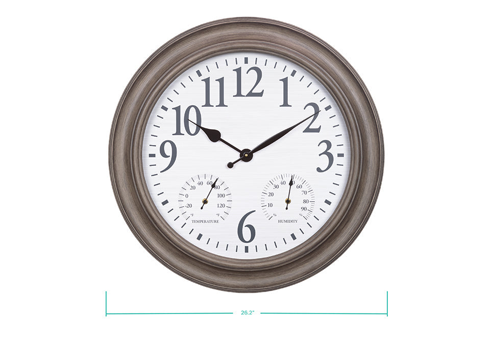 26.2'' Indoor/Outdoor Wall Clock - image 6