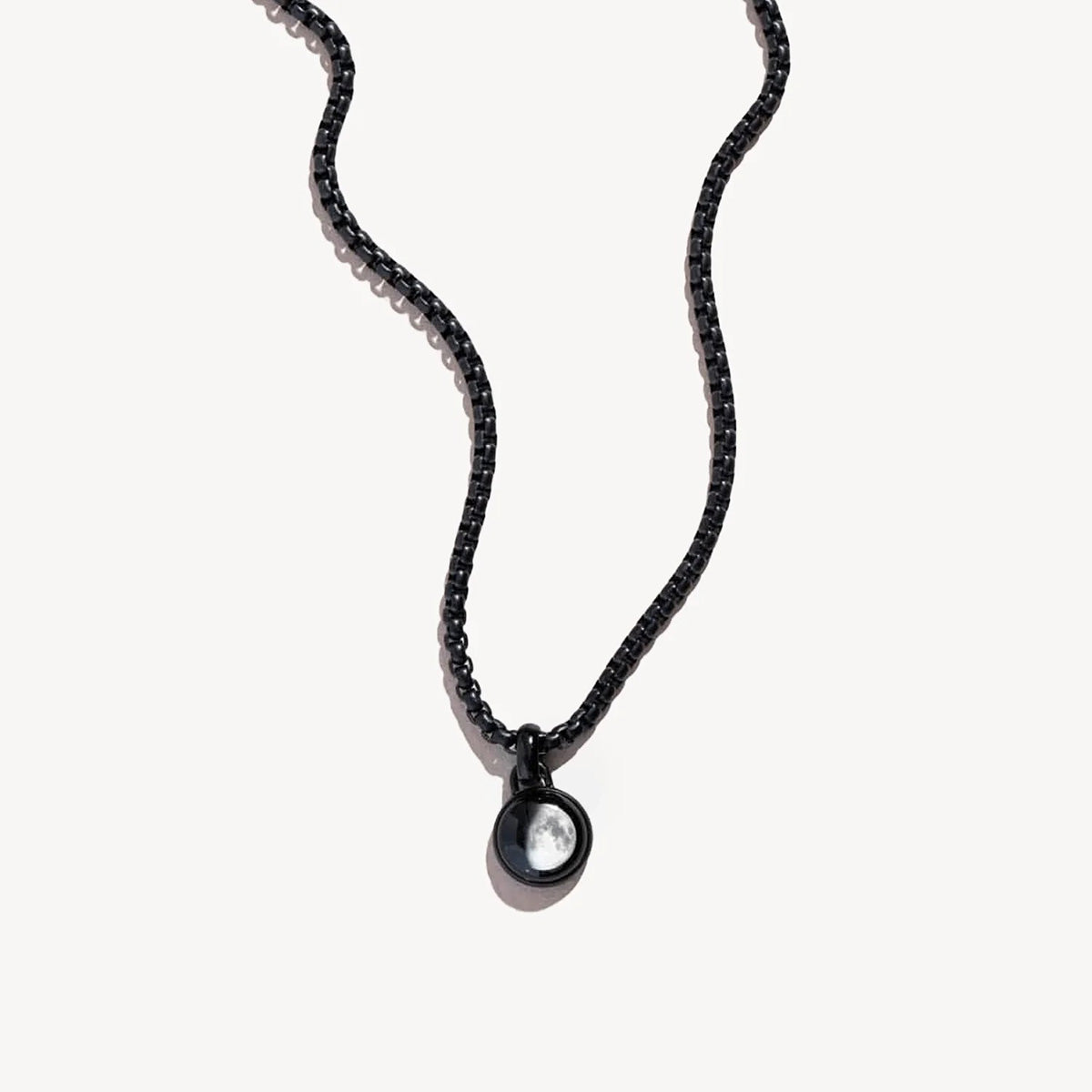 Personalized Engraved Choose Your Moon Phase Orion Necklace - image 3