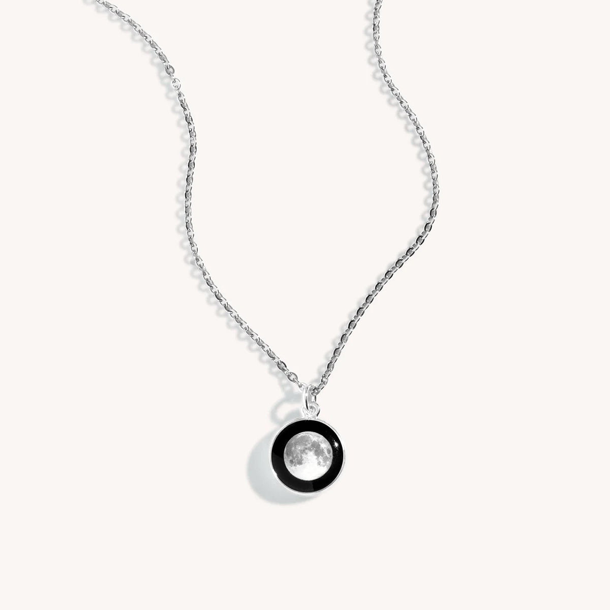 Personalized Engraved Choose Your Moon Phase Charmed Simplicity Necklace - image 3