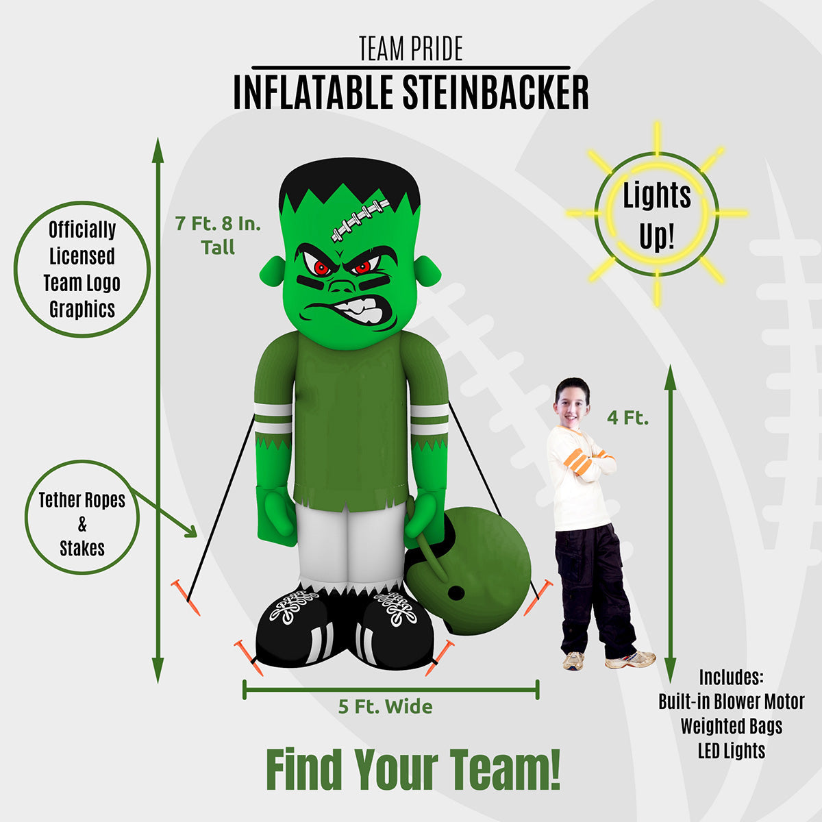 NCAA Inflatable Steinbacker - image 21