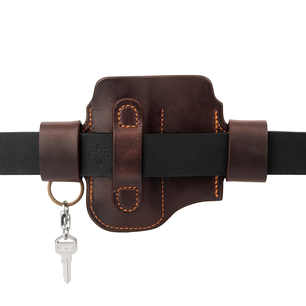 Leather Multitool Action Snap Belt Sheath - image 8