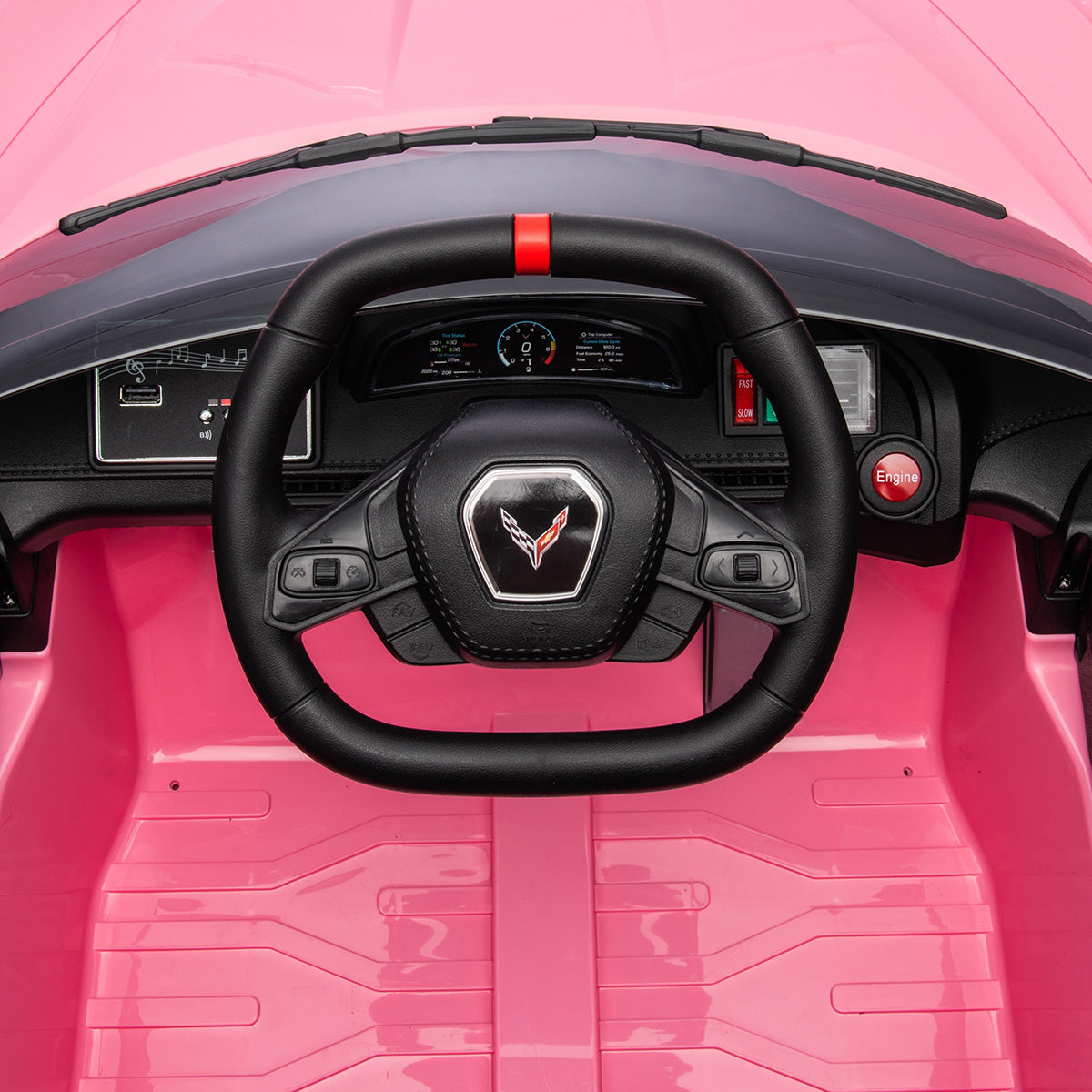 12V Chevrolet Corvette C8 Stingray Ride-On Car - image 28