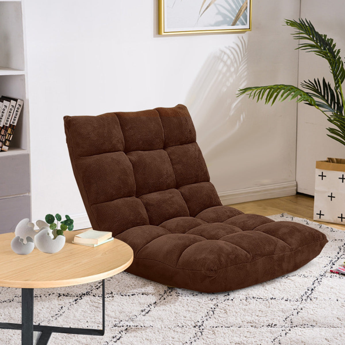 14-Position Adjustable Cushioned Floor Chair - image 40