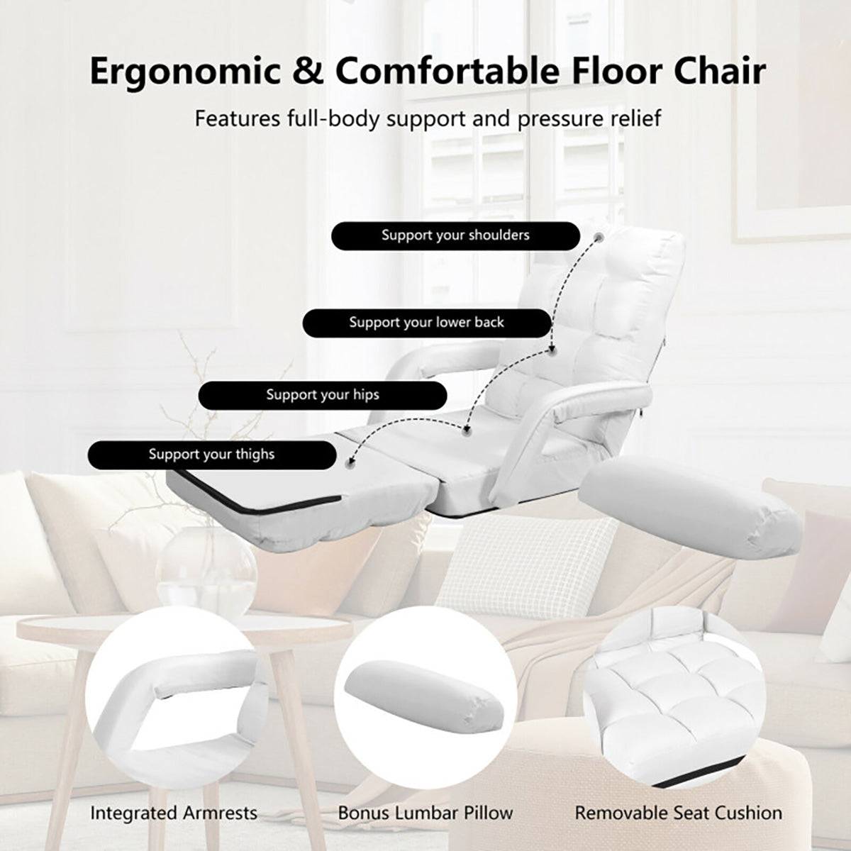 Folding Floor Chair Sofa Bed - image 35
