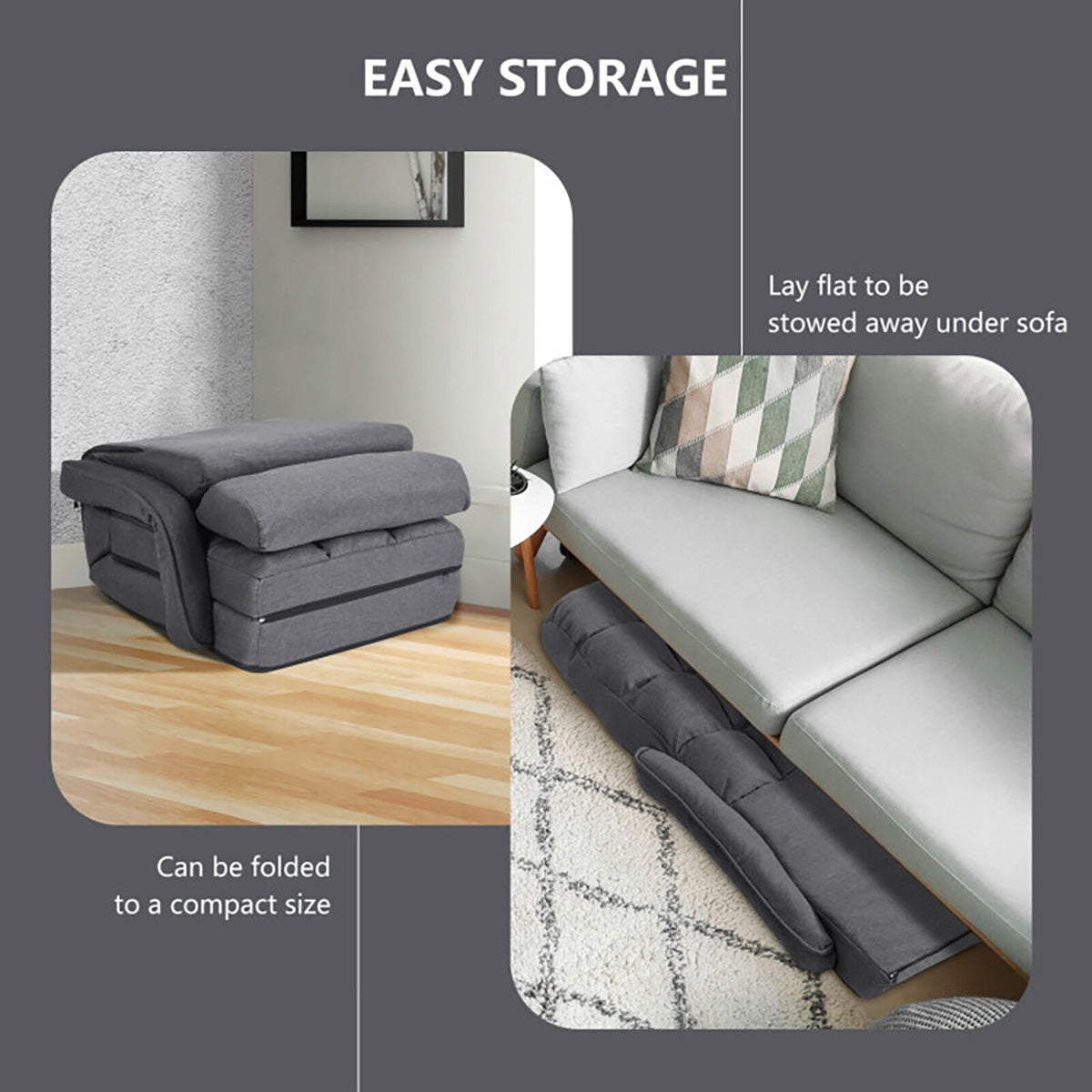 Folding Floor Chair Sofa Bed - image 17