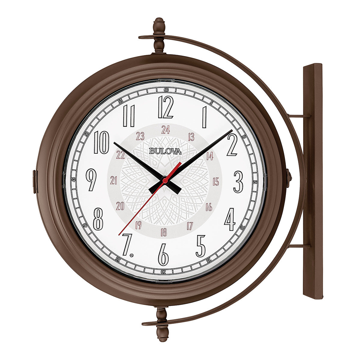 Bulova Town Crier Double Sided Outdoor Clock