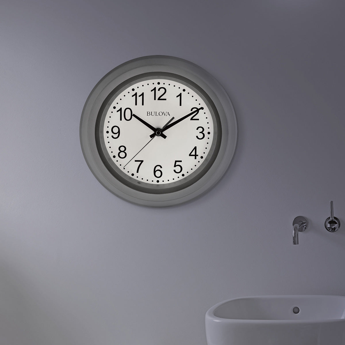 Bulova Night Vision Wall Clock - image 3