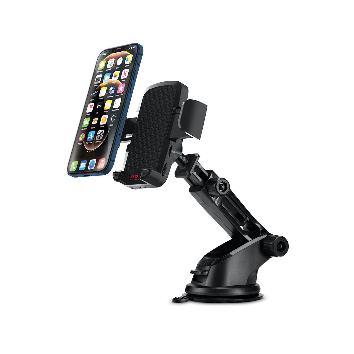 Car and Driver Bluetooth FM Transmitter with Siri and Google Assistant