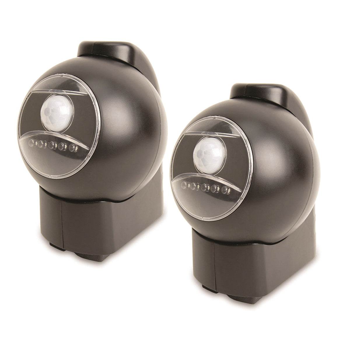 Linking Motion-Activated LED Outdoor Lights (Set of 2)