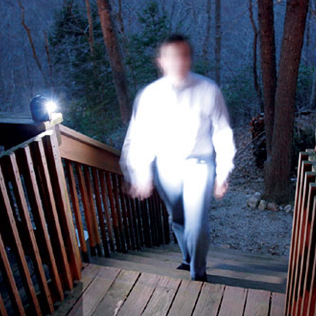 Linking Motion-Activated LED Outdoor Lights (Set of 2) - image 4