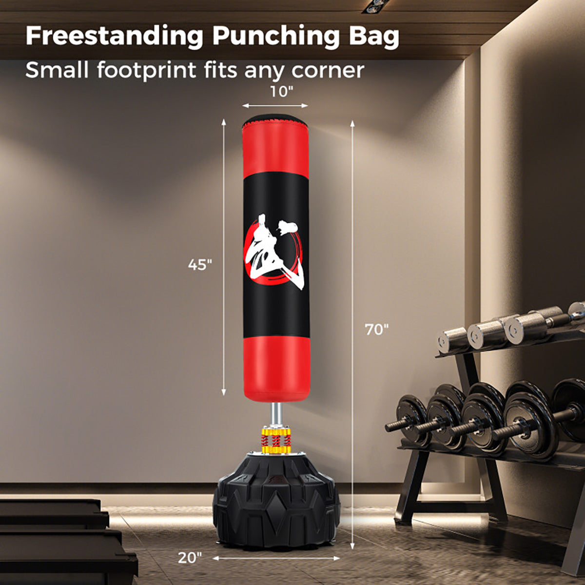 70'' Freestanding Punching Bag - image 8