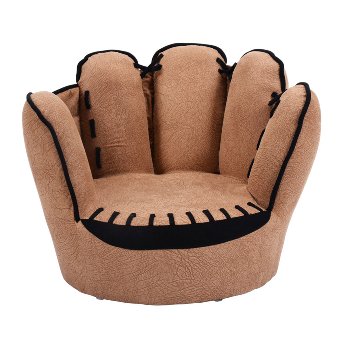 Baseball Glove Shaped Kids Upholstered Sofa - image 10