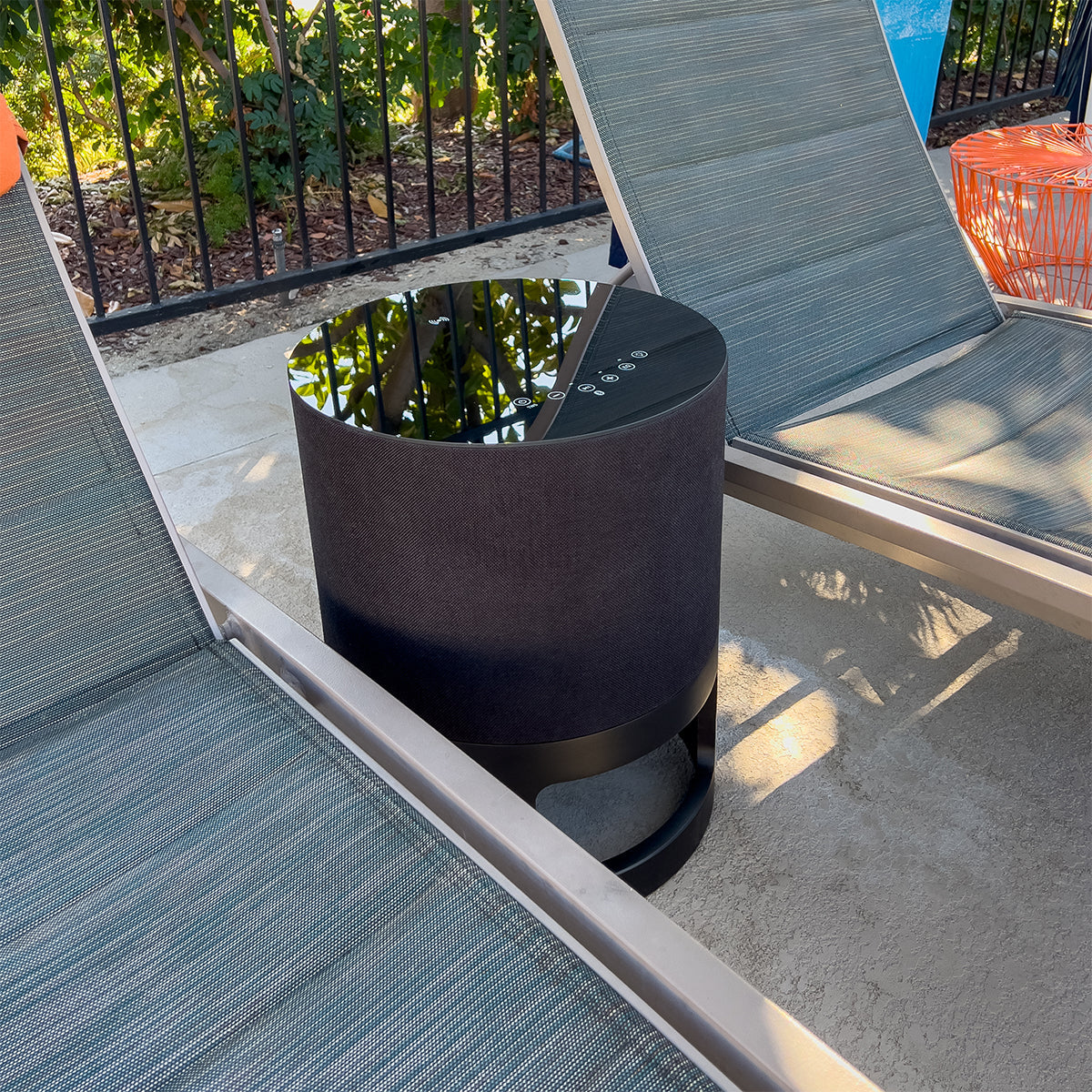 Nebula Outdoor Bluetooth Speaker Side Table with Mood Lighting - image 5