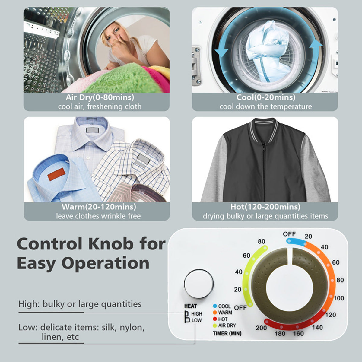 1.5 Cu. Ft. Compact Electric Clothes Dryer - image 19