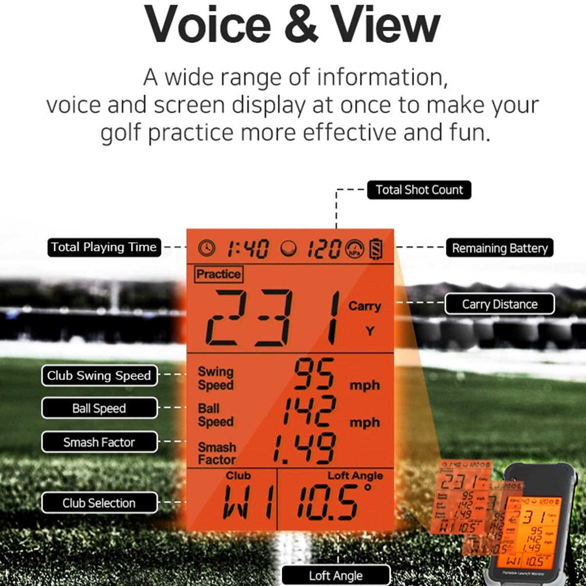 Portable Golf Launch Monitor - image 5