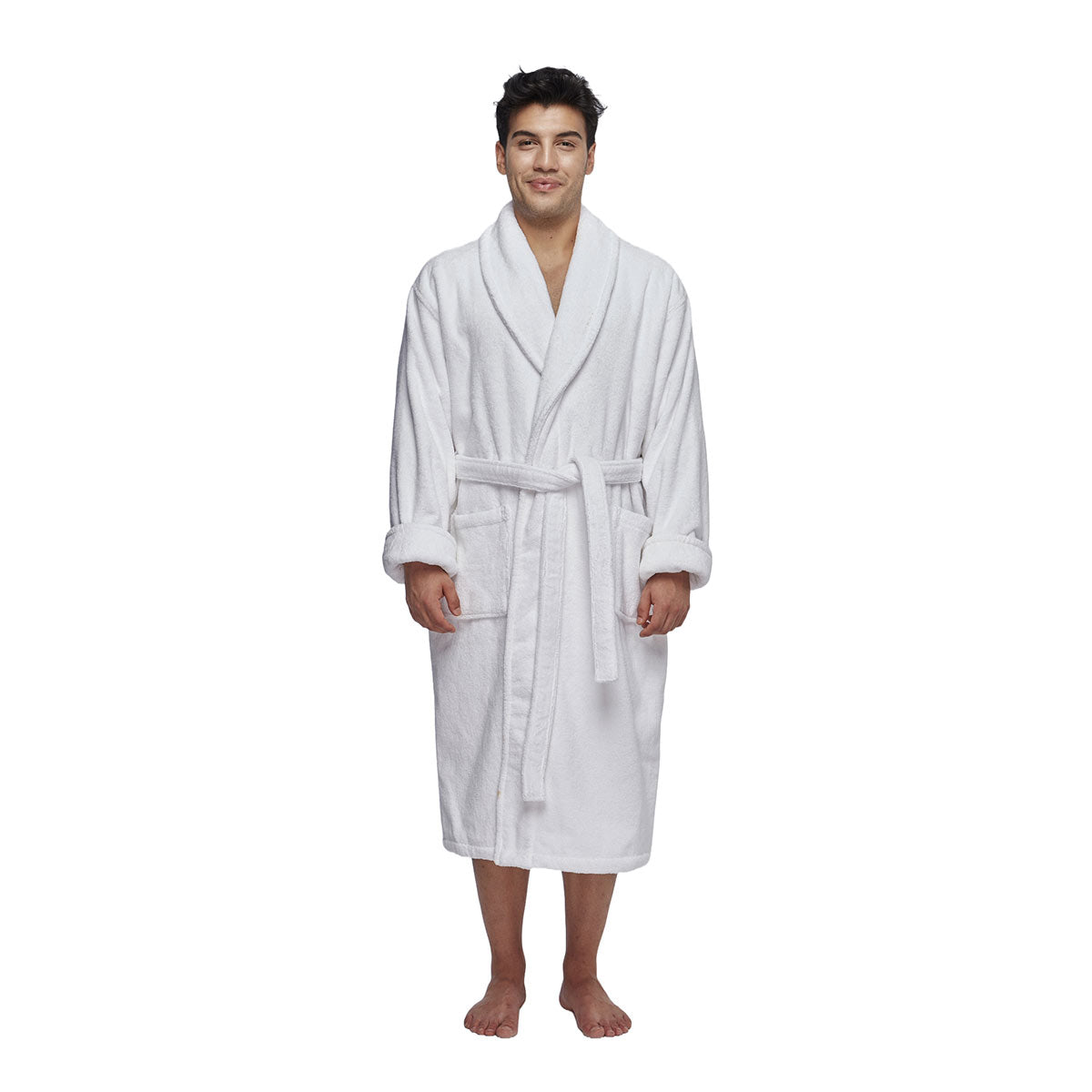 Unisex Classic Turkish Cotton Bathrobe - image 8