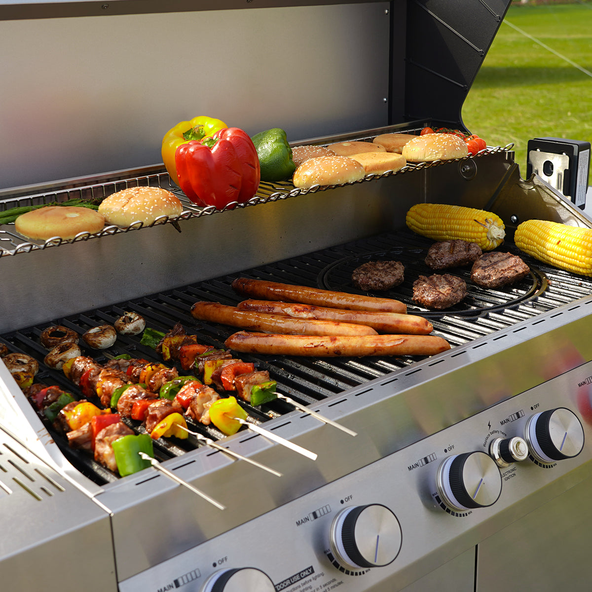 Infrared Smart Grill with Sear Station and Rotisserie