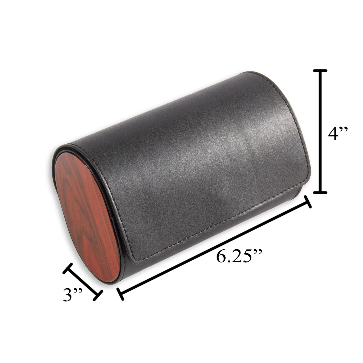 Two Watch Leather Travel Case - image 6