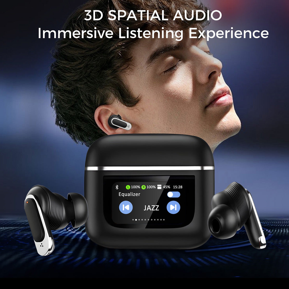 Wireless Earbuds with Touchscreen Smart Case - image 8