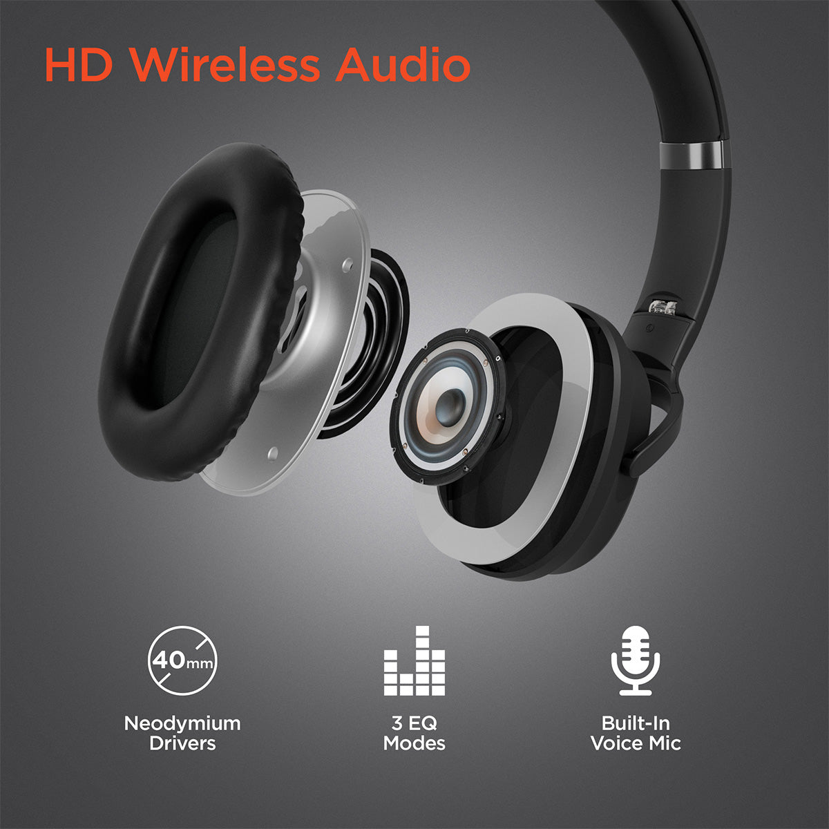 Convertible Wireless Speaker-Headphones - image 8