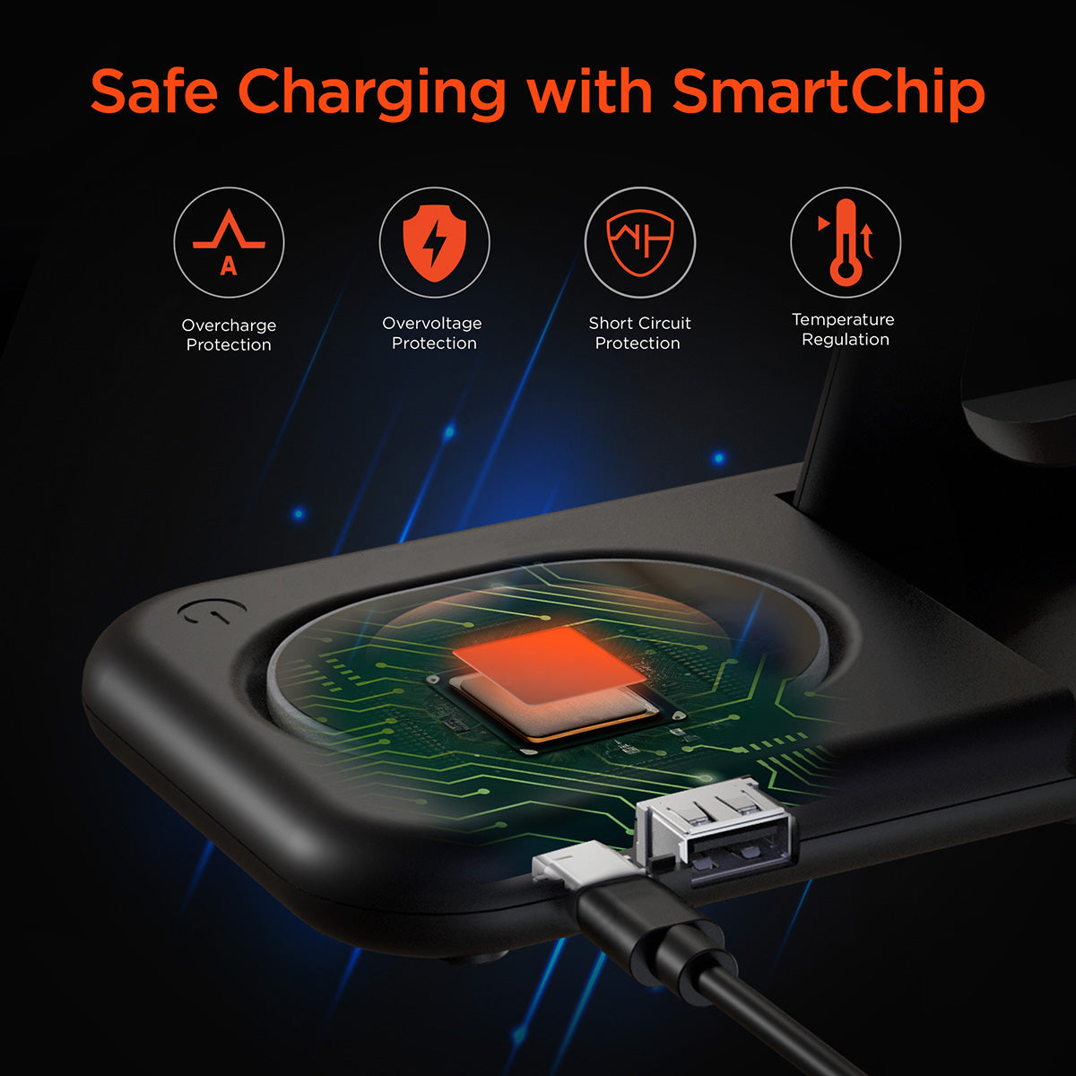 4-in-1 Foldable Apple Charging Station - image 12