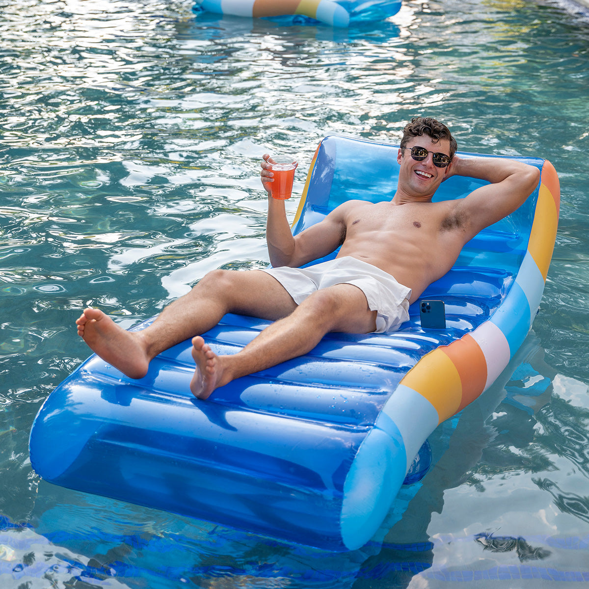 Floating Chaise Pool Lounger