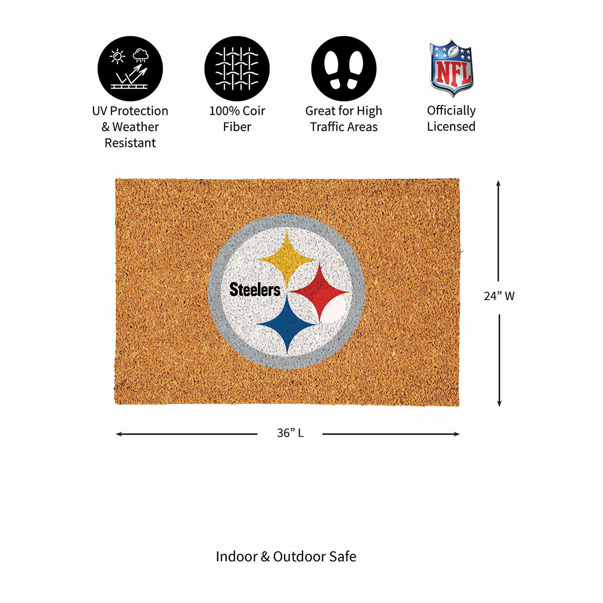NFL Large Format Team Coir Mat - image 137