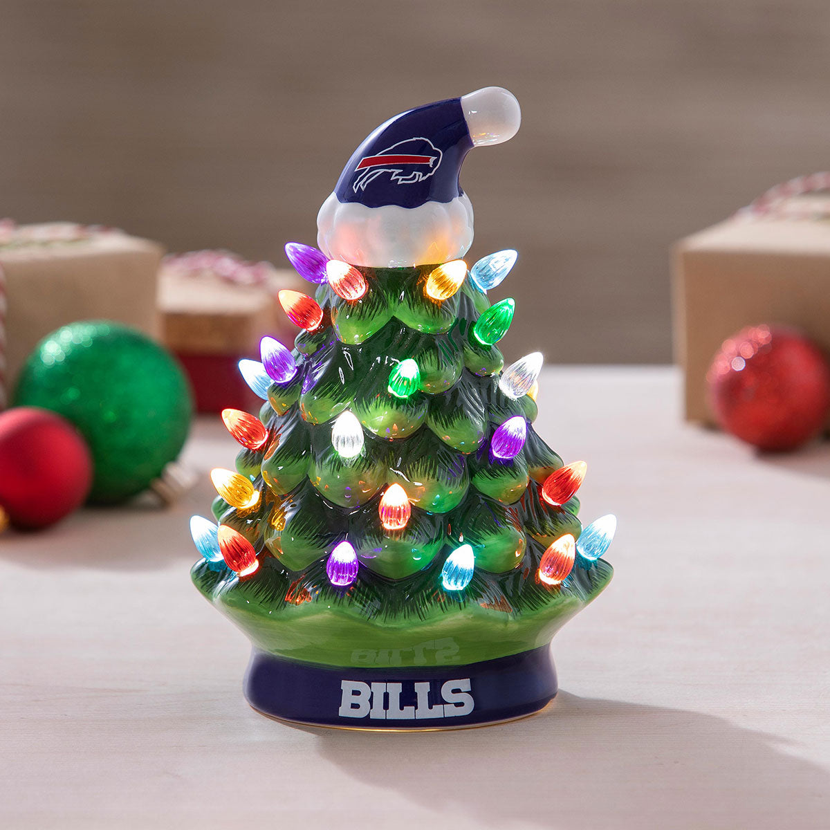 8'' NFL LED Ceramic Christmas Tree - image 59