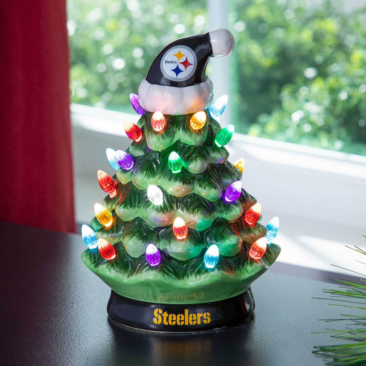 8'' NFL LED Ceramic Christmas Tree - image 16