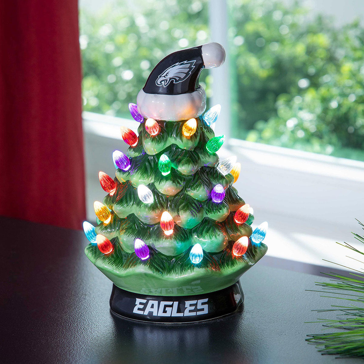 8'' NFL LED Ceramic Christmas Tree - image 18