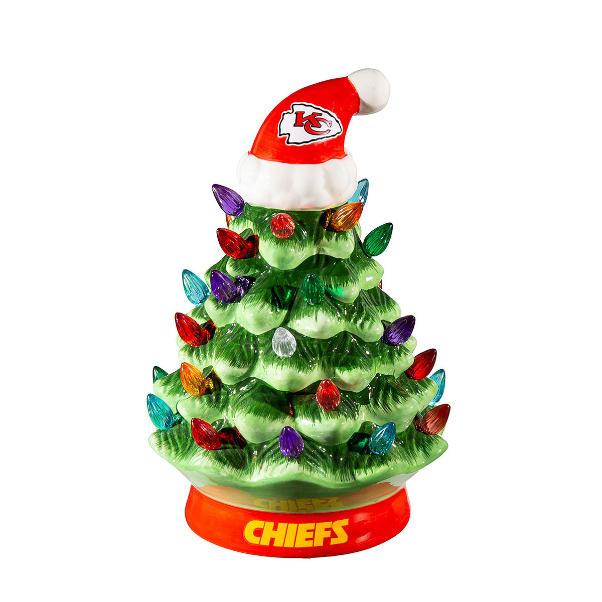 8'' NFL LED Ceramic Christmas Tree - image 38