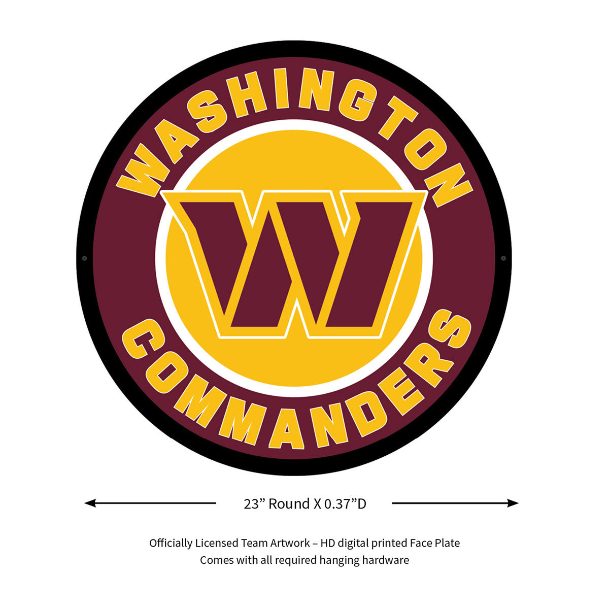 NFL Backlit Full Edge Round Wall Sign - image 108