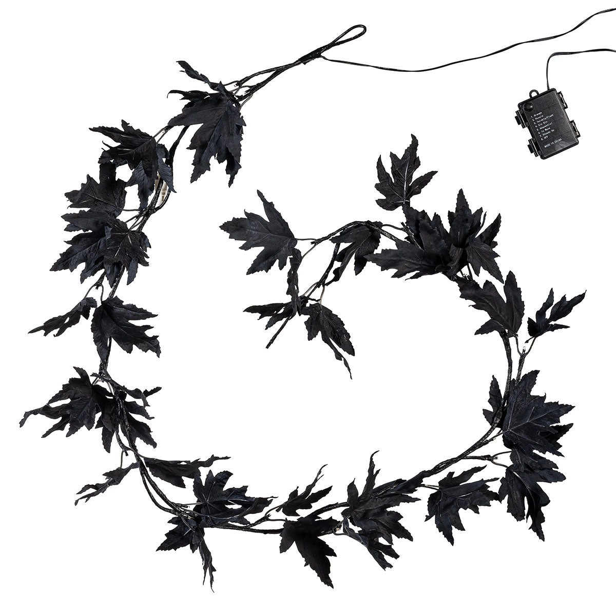 LED Black Maple Garland - image 2
