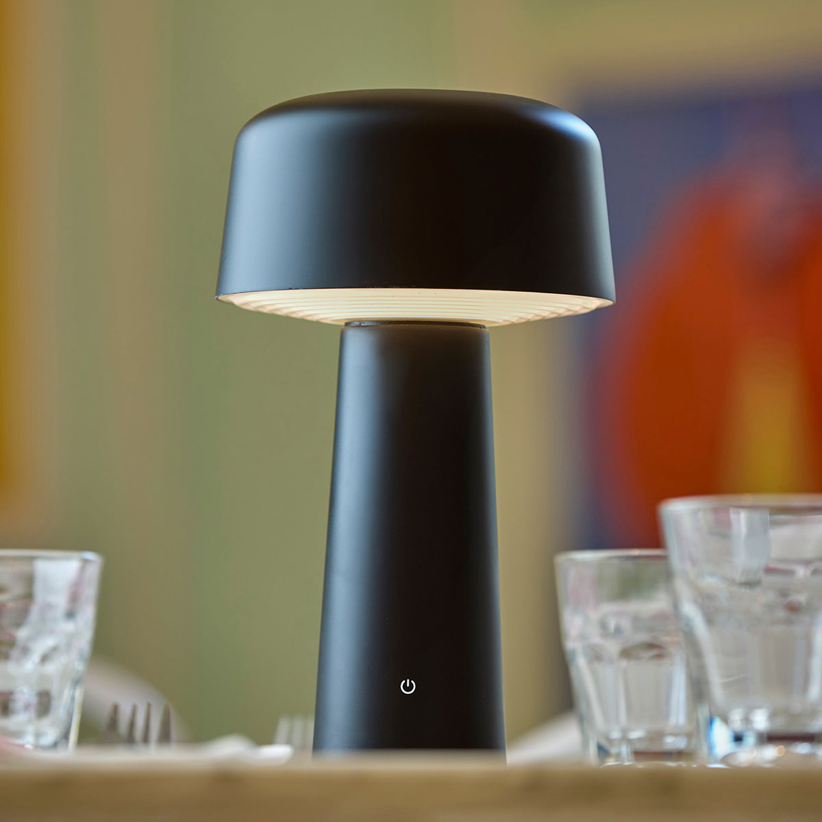 Cordless Indoor/Outdoor LED Diffused Light Table Lamp